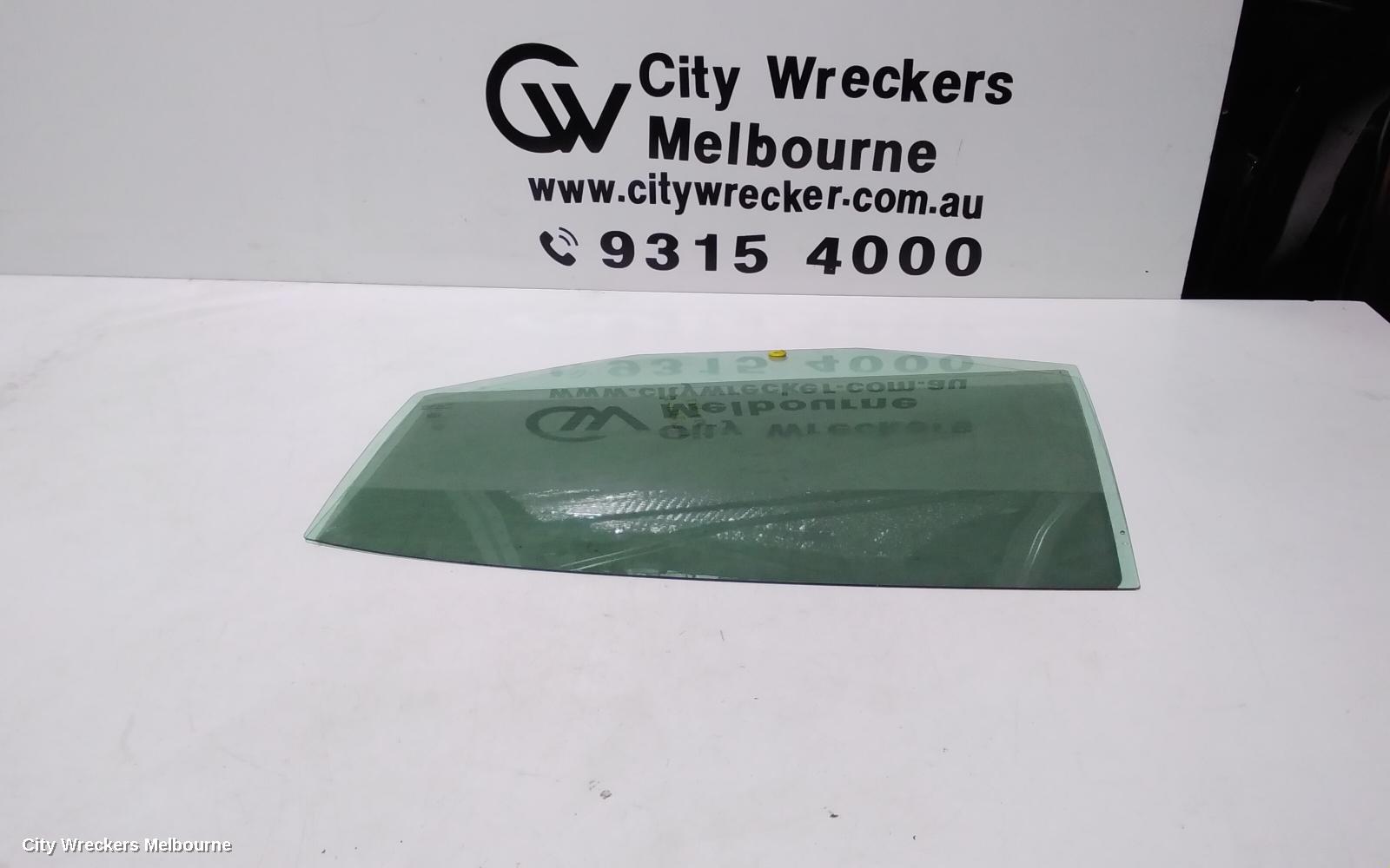 HONDA CIVIC LEFT REAR DOOR WINDOW, 8TH GEN, SEDAN, 02/2006 - 12/2011