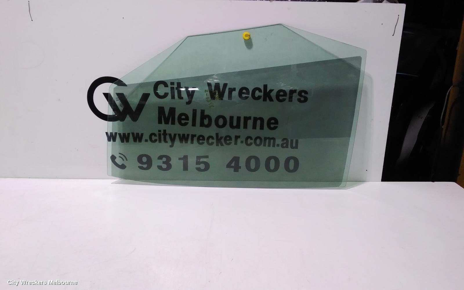 HONDA CIVIC LEFT REAR DOOR WINDOW, 8TH GEN, SEDAN, 02/2006 - 12/2011