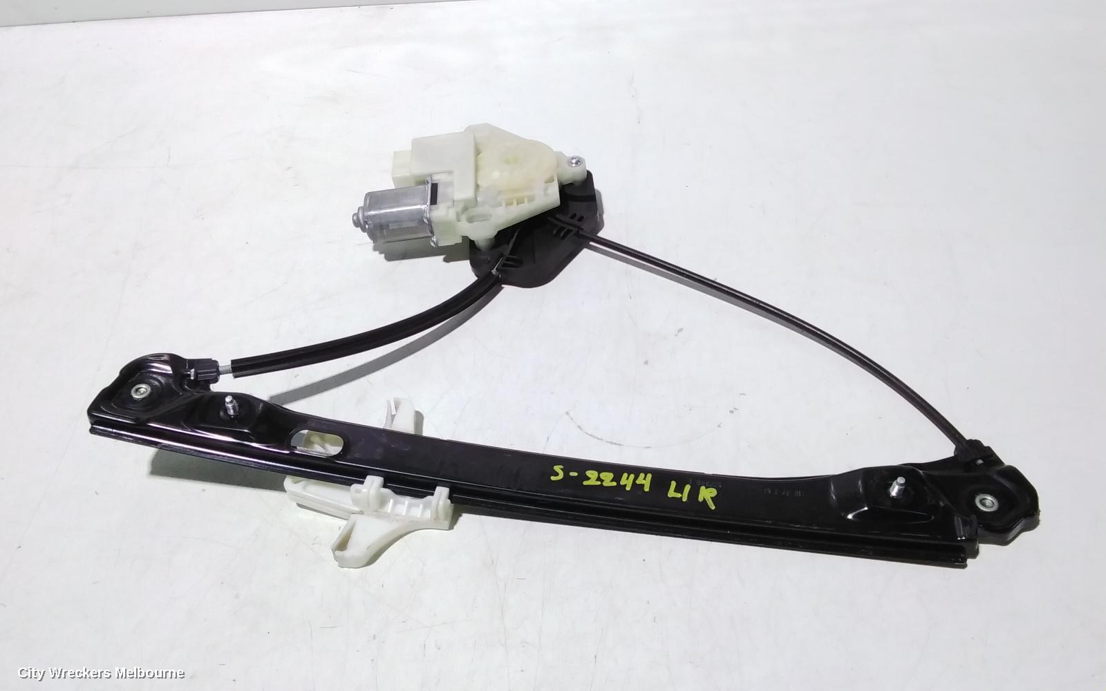 SKODA RAPID LEFT REAR WND REG/MOTOR, NH, 05/2014 - 12/2020