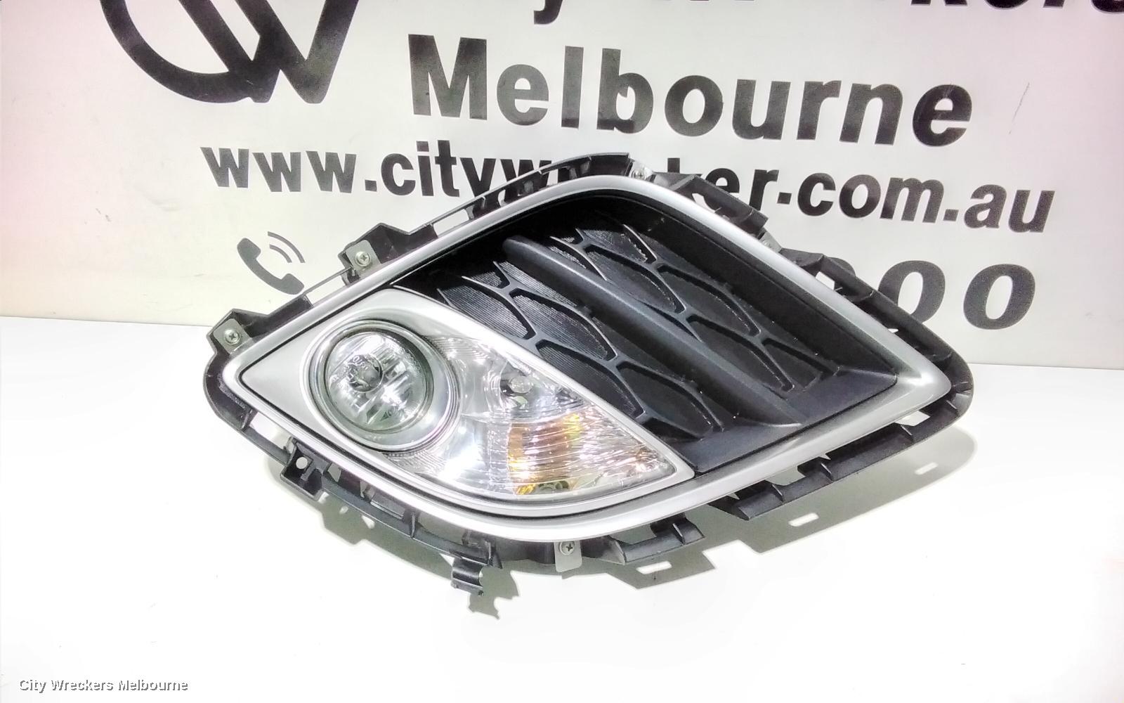 MAZDA CX7 LEFT INDICATOR/FOG/SIDE, BUMPER FOGLAMP, ER, 06/2009 - 02/2012