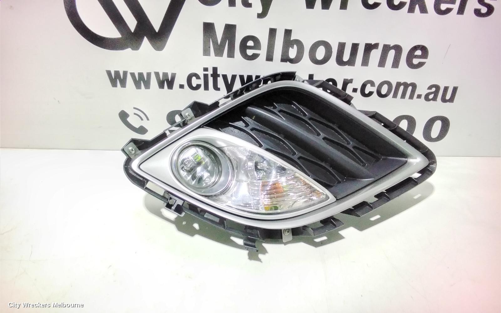 MAZDA CX7 LEFT INDICATOR/FOG/SIDE, BUMPER FOGLAMP, ER, 06/2009 - 02/2012