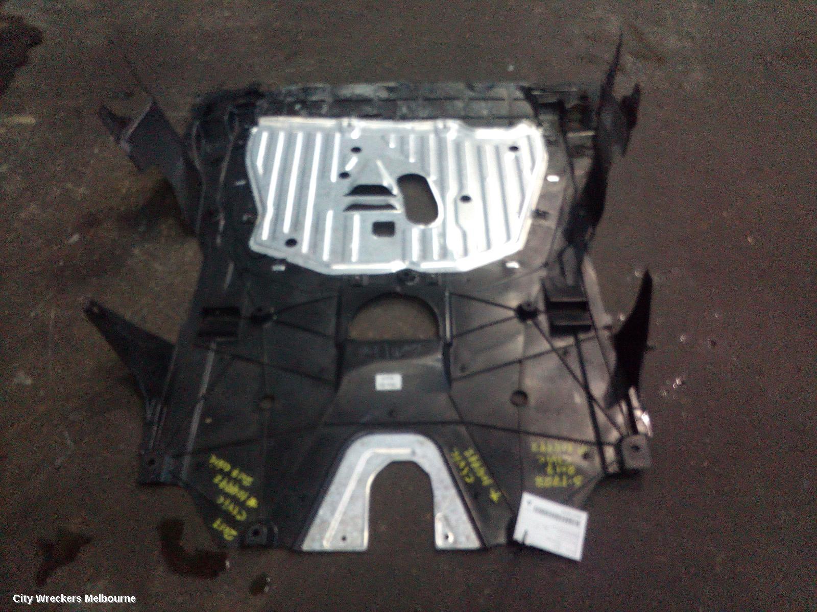 HONDA CIVIC ENGINE COVER, 10TH GEN, 05/2016 - 08/2021