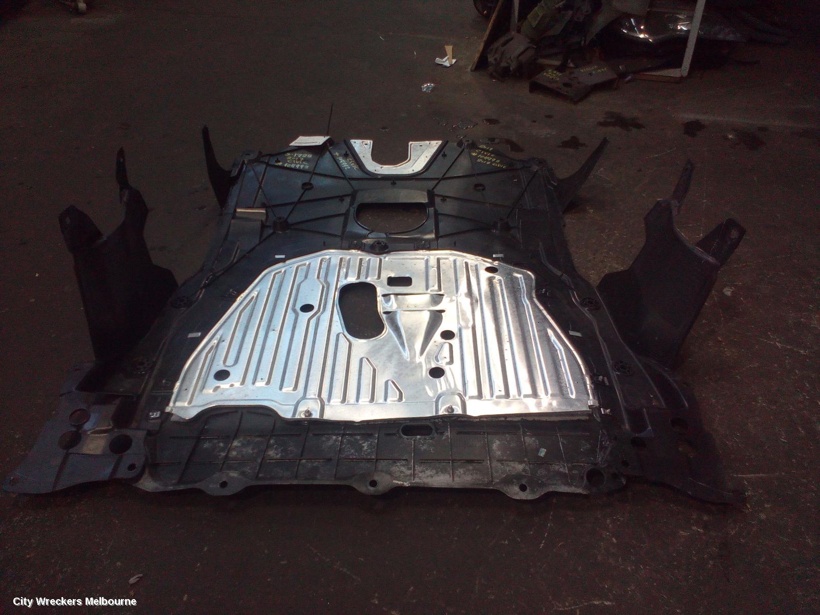 HONDA CIVIC ENGINE COVER, 10TH GEN, 05/2016 - 08/2021