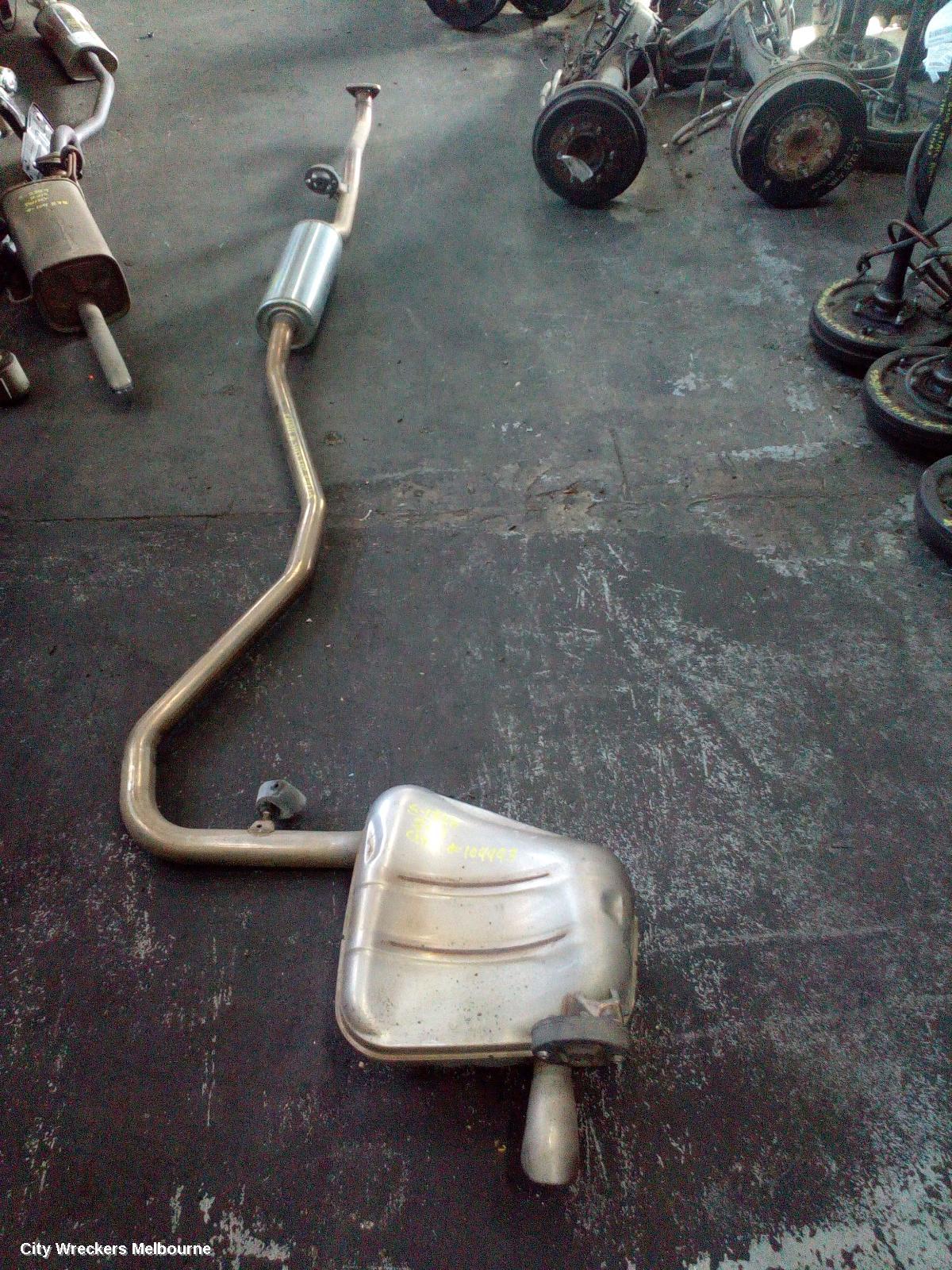 HONDA CIVIC EXHAUST SYSTEM, 10TH GEN, 05/2016 - 08/2021