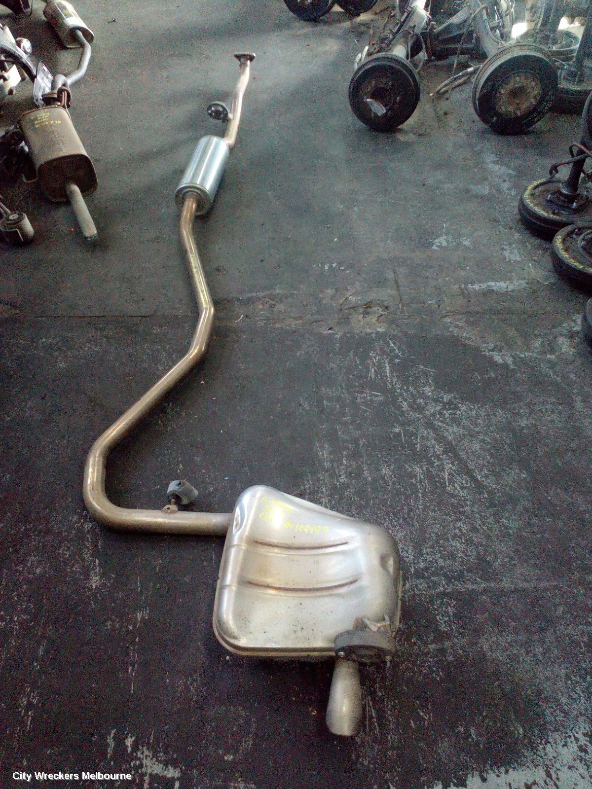 HONDA CIVIC EXHAUST SYSTEM, 10TH GEN, 05/2016 - 08/2021