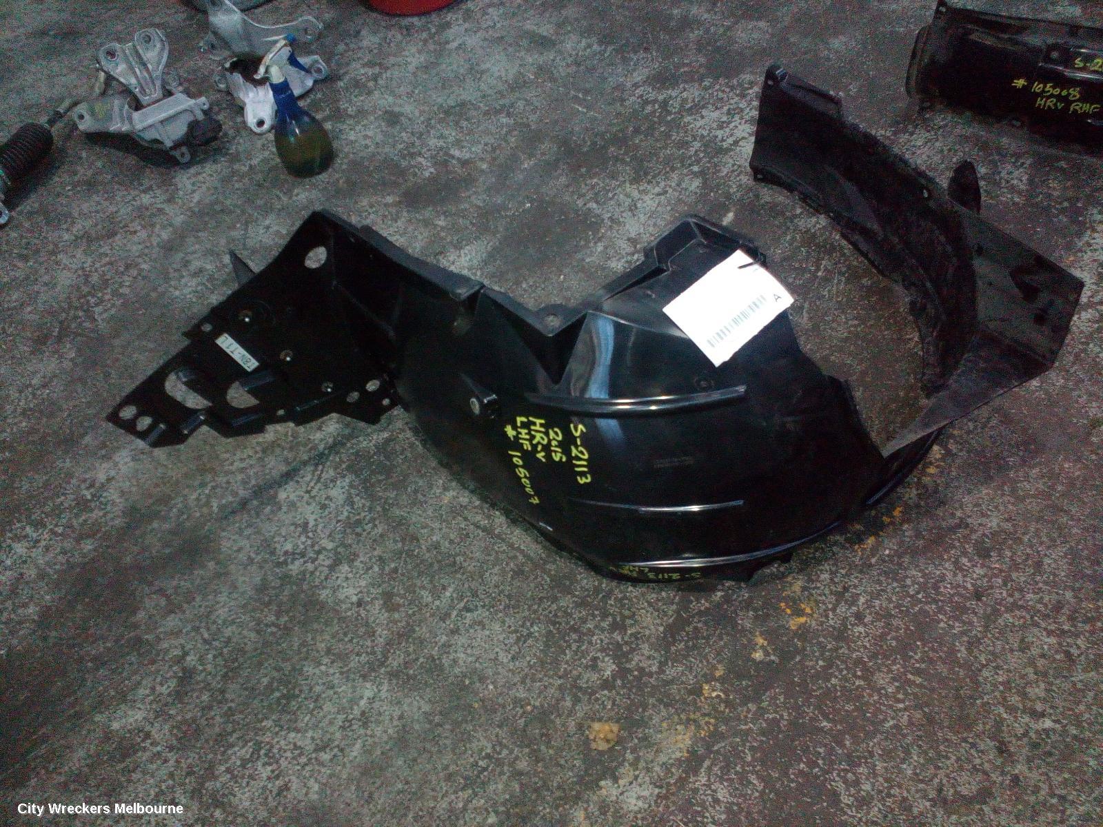 HONDA HRV LEFT GUARD LINER, RU, 12/2014 - 10/2021
