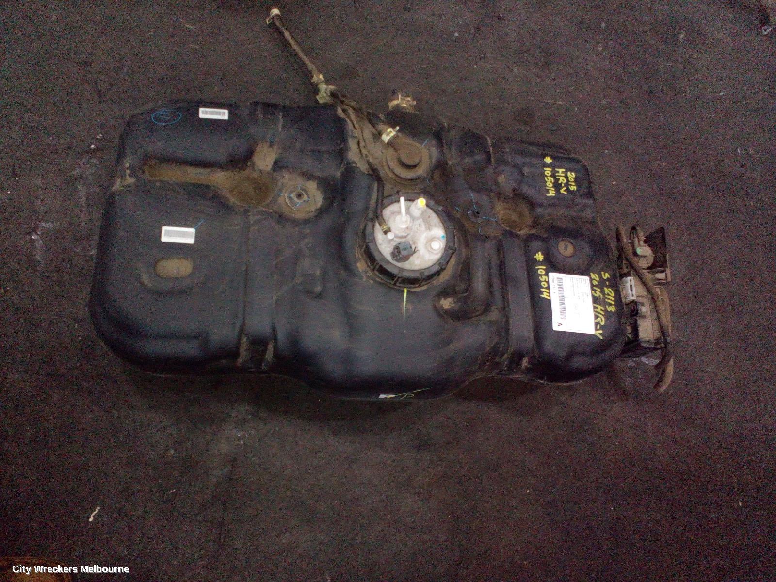 HONDA HRV FUEL TANK, RU5, PETROL, 12/2014 - 10/2021