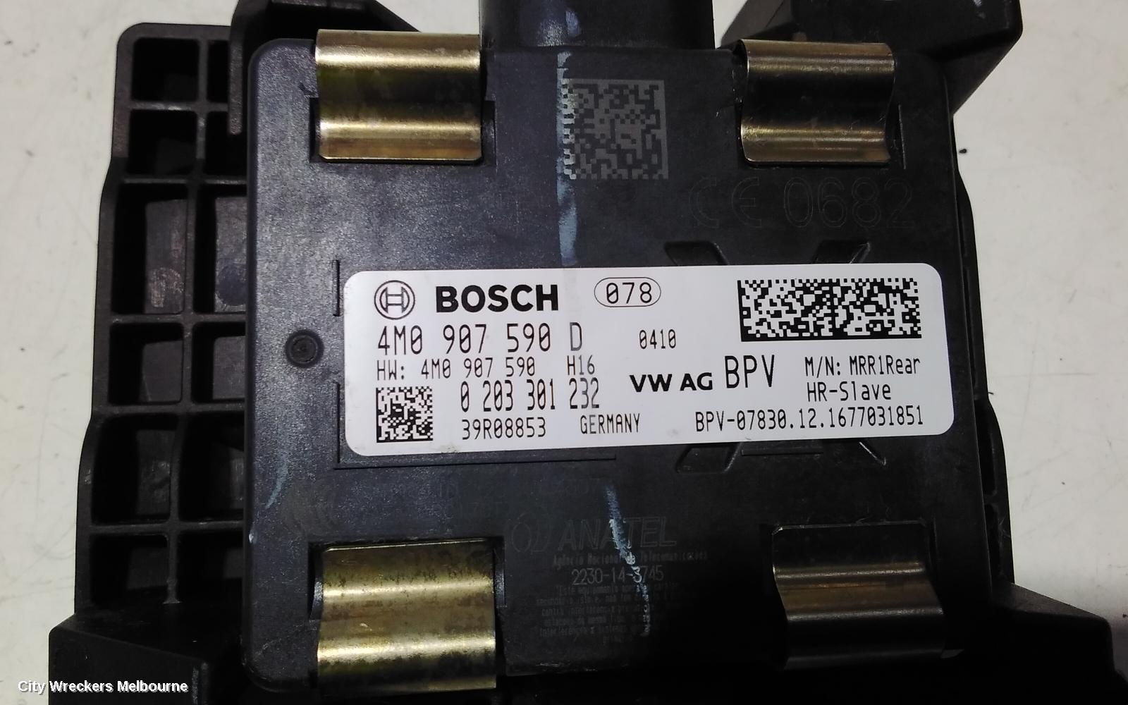 AUDI A4, B9 8W, 10/2015 - 01/2025, LEFT DRIVER SIDE BLIND SPOT UNIT 4M0-907-590-D : 105024