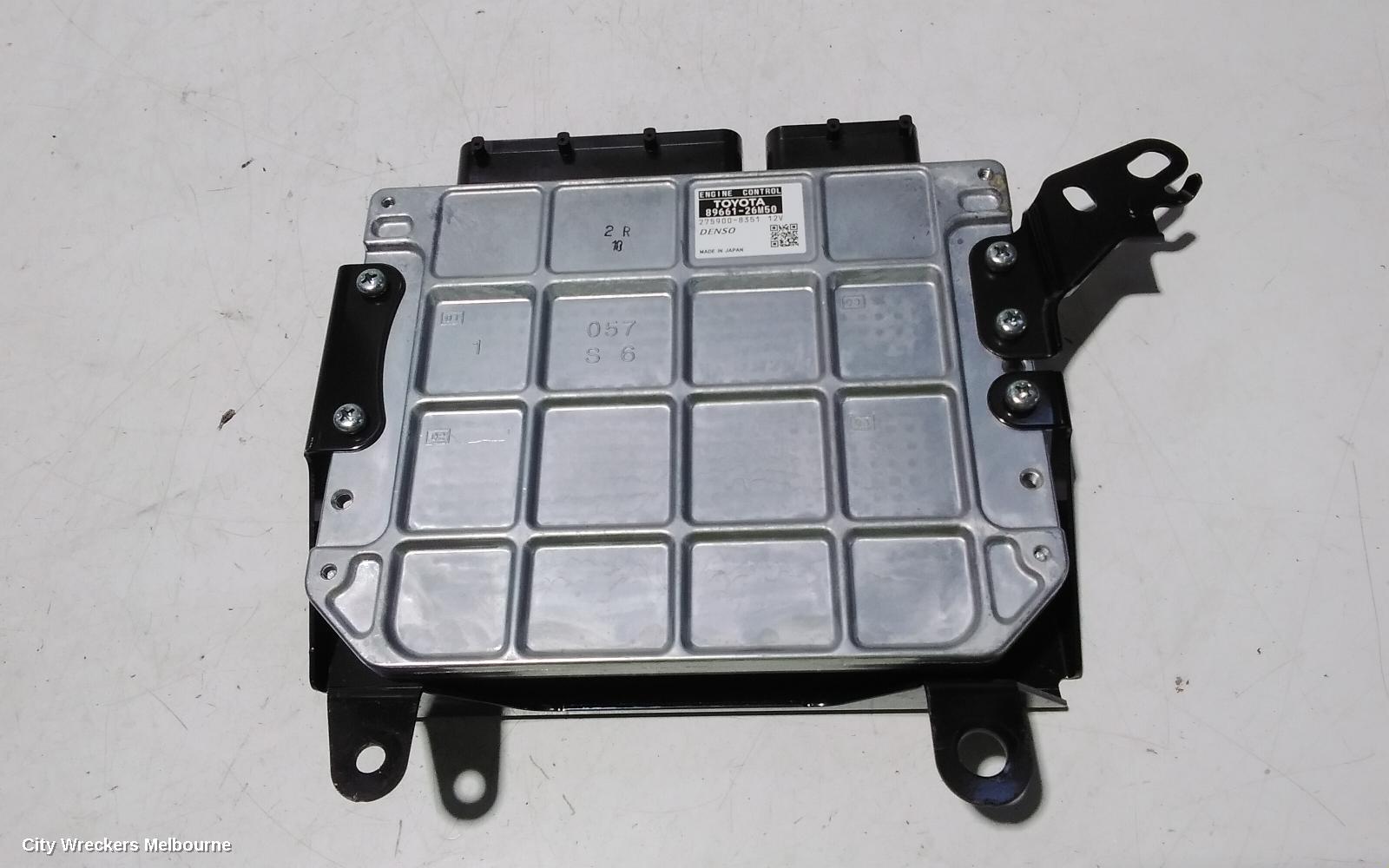 TOYOTA HIACE ECU, ENGINE ECU, 3.0, 1KD-FTV, DIESEL, P/N 89661-26M50, ECU ONLY, KDH, 09/2006 - 04/2019