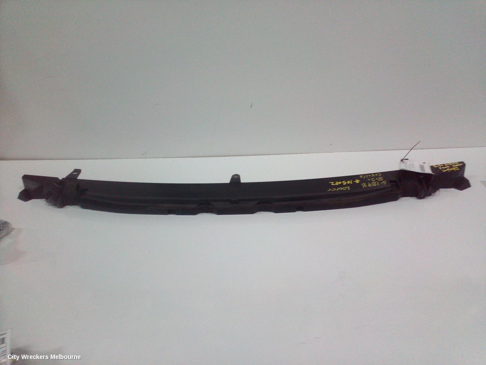 TOYOTA COROLLA F/BAR REINFORC/BRACK, LOWER ENERGY ABSORBER, E210, HATCH, 07/2018 ONWARDS