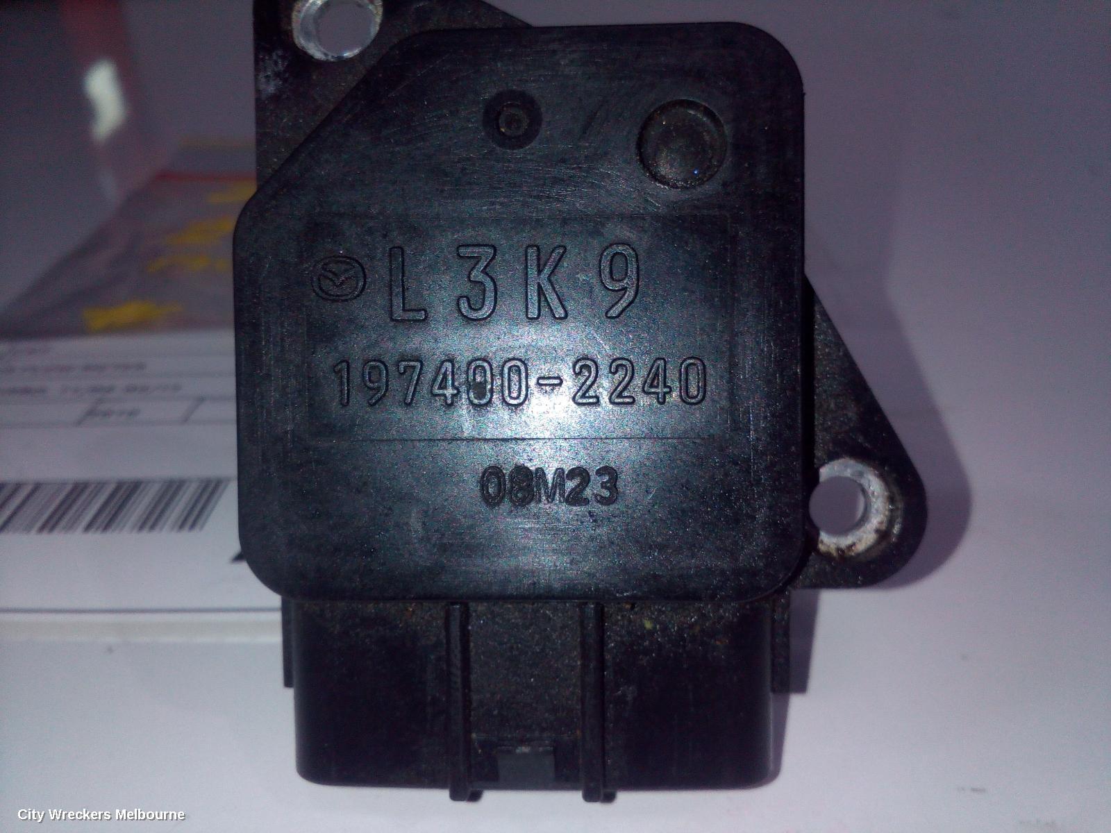 MAZDA CX7 AIR FLOW METER, 2.3, L3, PETROL, ER, TURBO, 11/2006 - 02/2012
