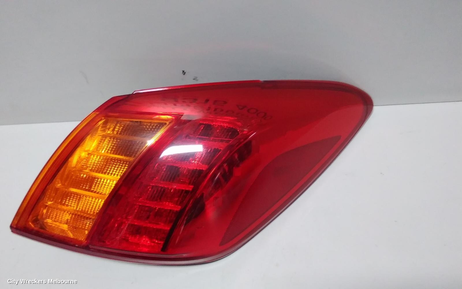 NISSAN MURANO RIGHT TAILLIGHT, Z51, 12/2008 - 08/2011