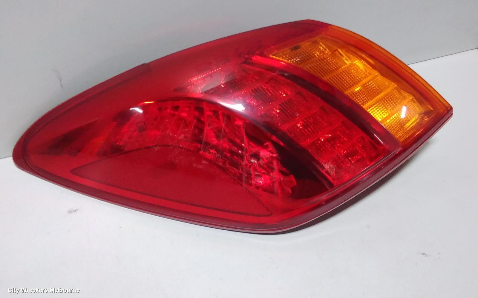 NISSAN MURANO LEFT TAILLIGHT, Z51, 12/2008 - 08/2011