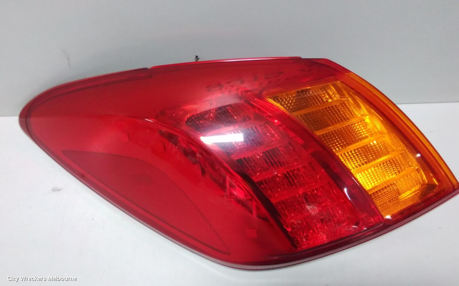 NISSAN MURANO LEFT TAILLIGHT, Z51, 12/2008 - 08/2011