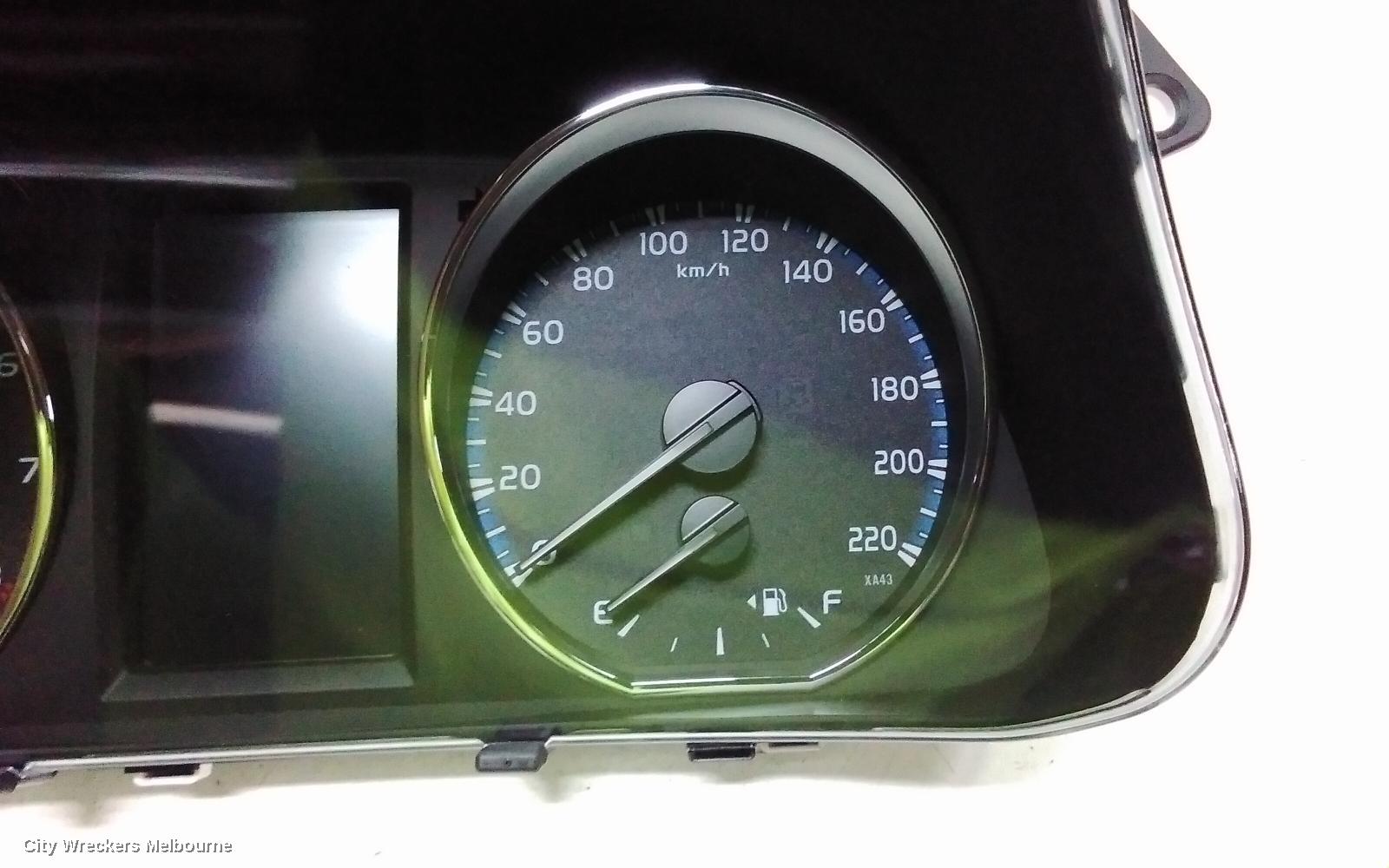 TOYOTA RAV4 INSTRUMENT CLUSTER, INSTRUMENT CLUSTER, PETROL, GXL/CRUISER, AUTO T/M, XA40, 10/2015 - 11/2018