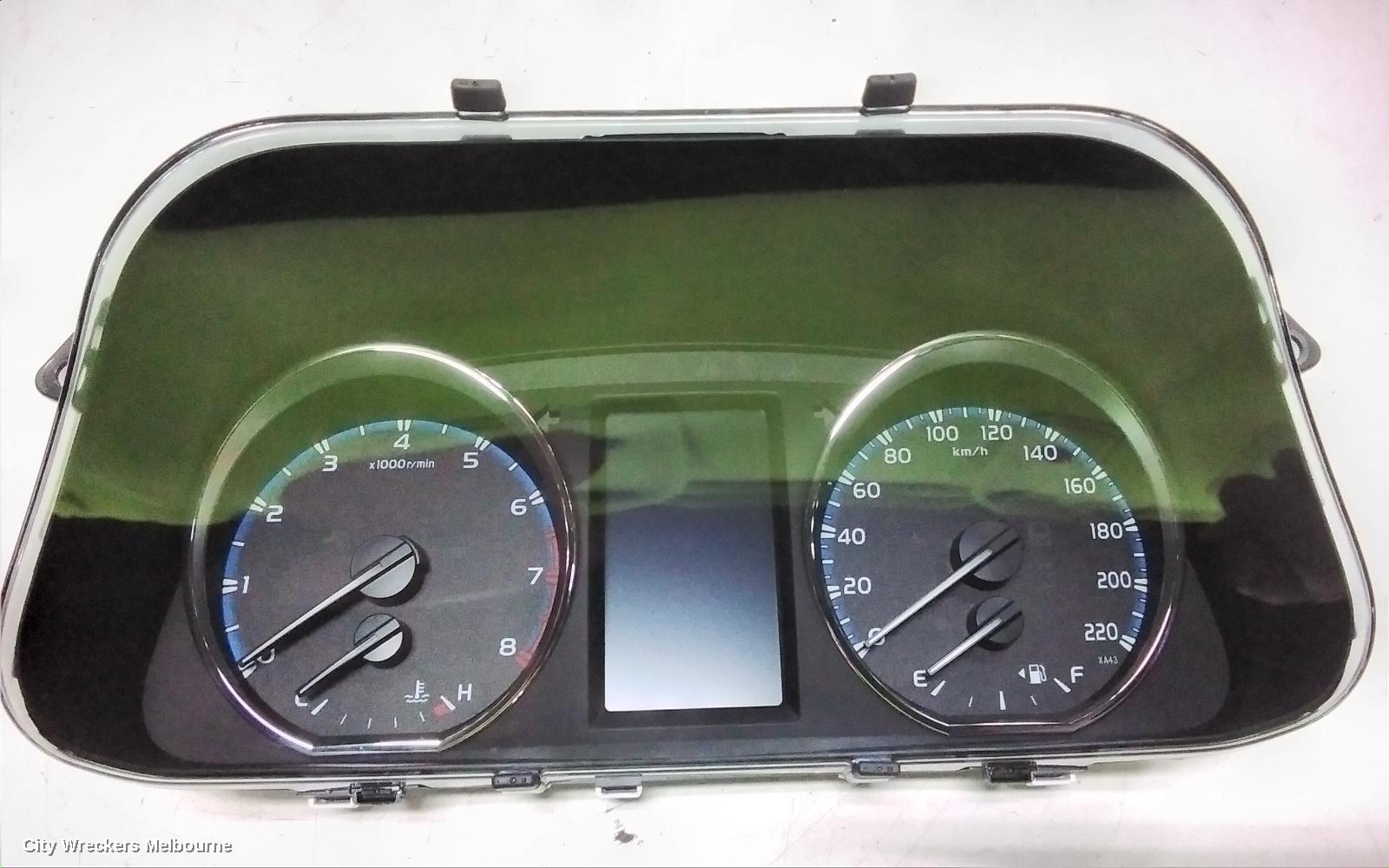 TOYOTA RAV4 INSTRUMENT CLUSTER, INSTRUMENT CLUSTER, PETROL, GXL/CRUISER, AUTO T/M, XA40, 10/2015 - 11/2018