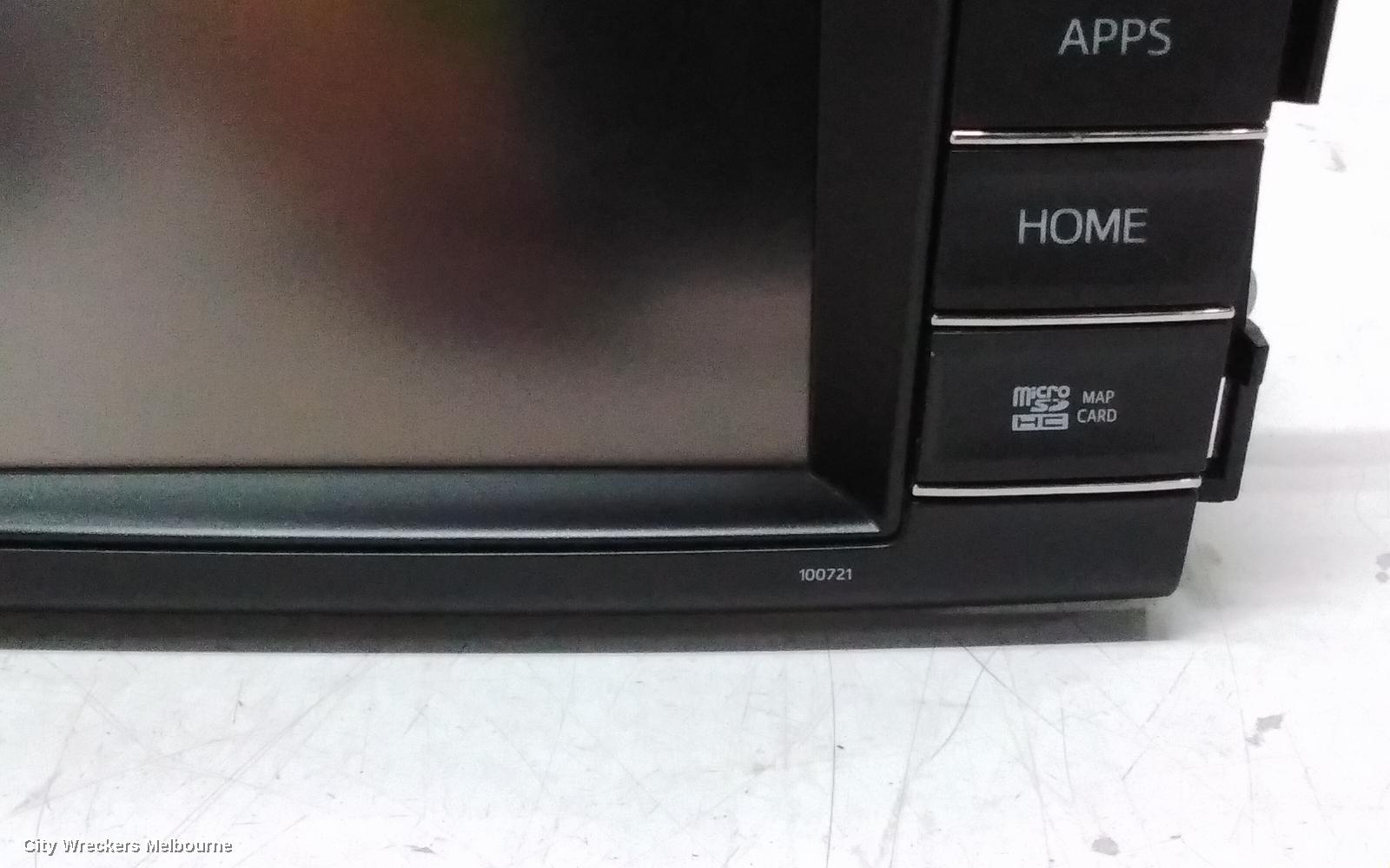 TOYOTA RAV4 RADIO/CD/DVD/SAT/TV, HEAD UNIT, W/ DISPLAY UNIT, 8IN TOUCHSCREEN, NON PREMIUM TYPE, XA50, GX/GXL/XSE, 11/2018 - 06/2022
