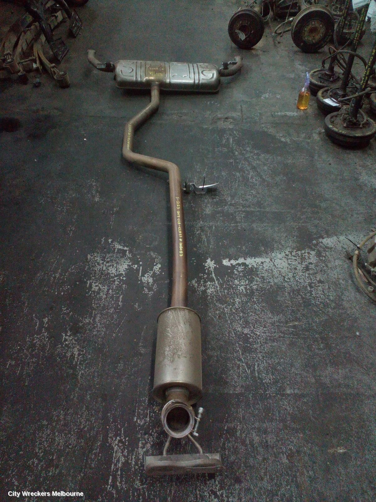 MERCEDES CLA CLASS EXHAUST SYSTEM, C117, 10/2013 - 02/2019