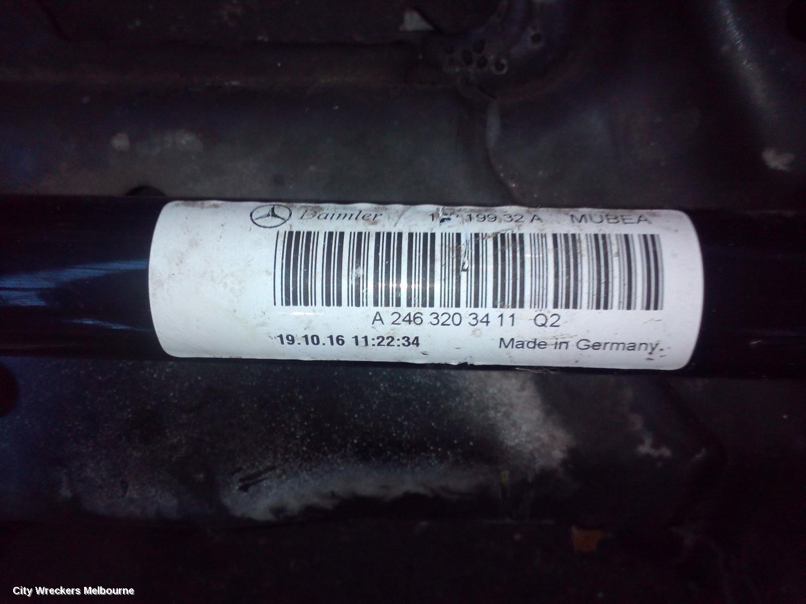 MERCEDES CLA CLASS FRT XMEMBER/CRADLE, C117, CROSSMEMBER, 10/2013 - 02/2019