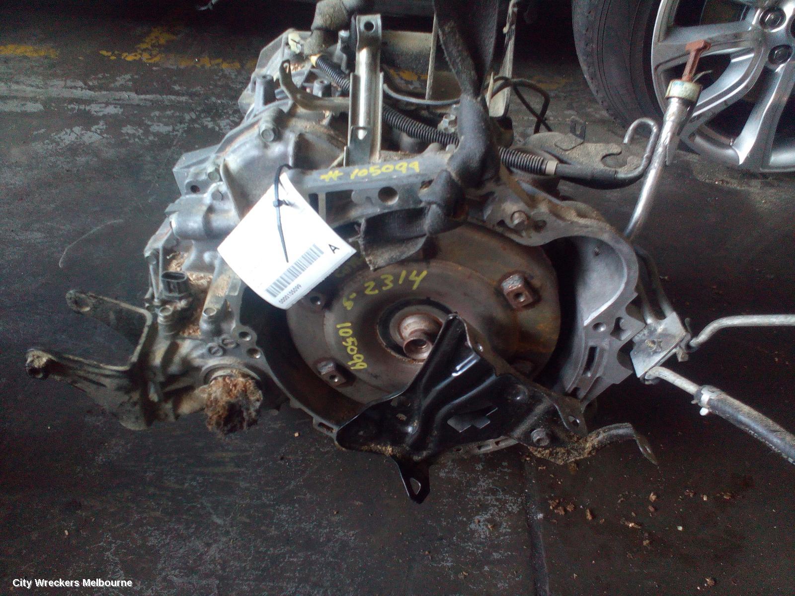 TOYOTA COROLLA TRANS/GEARBOX, AUTO, FWD, PETROL, 1.8 1ZZ-FE, 1A840 CODE, ZZE122, 12/2001 - 06/2007