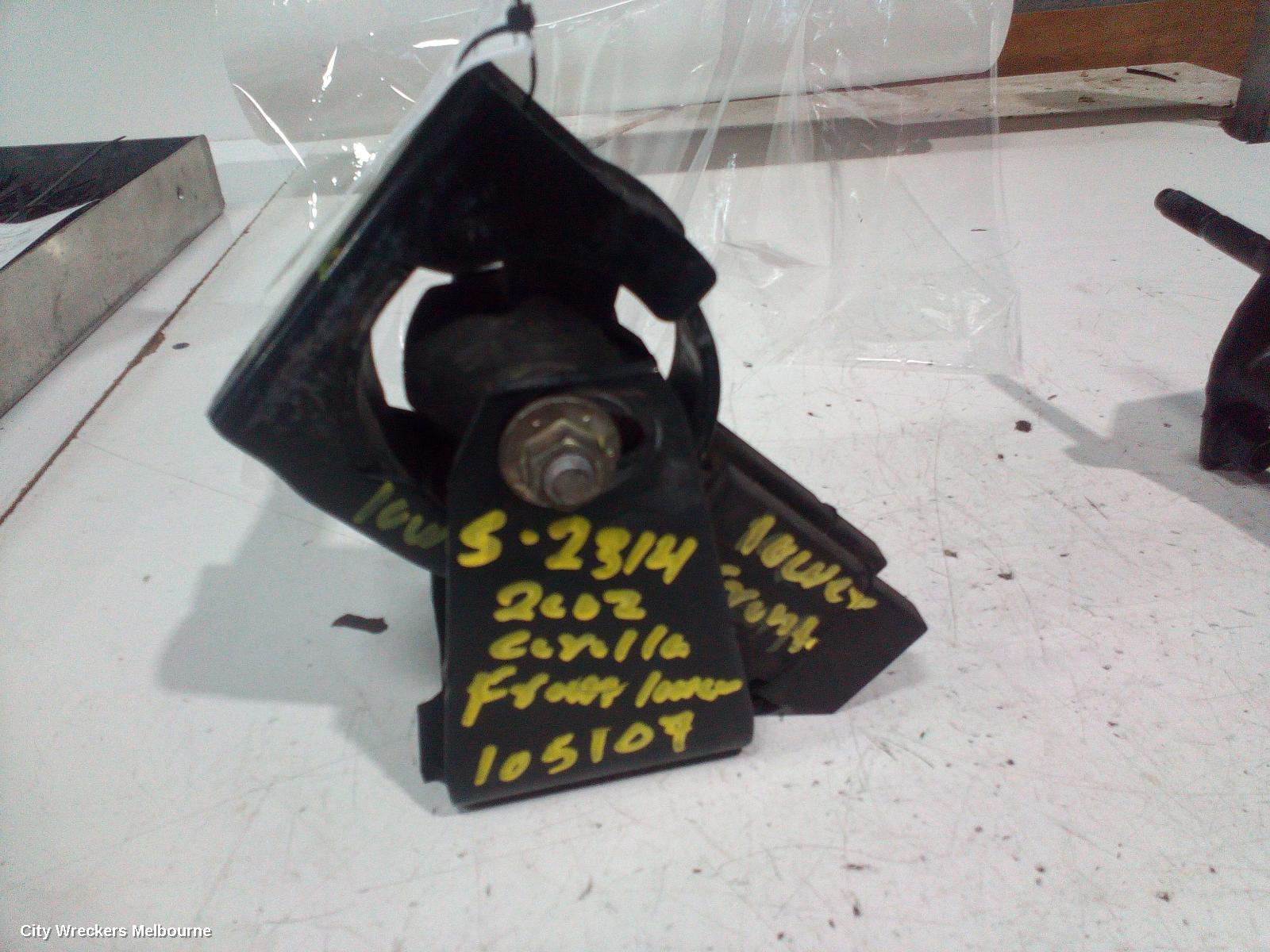 TOYOTA COROLLA MOUNT, ZZE122 12/2001 - 06/2007