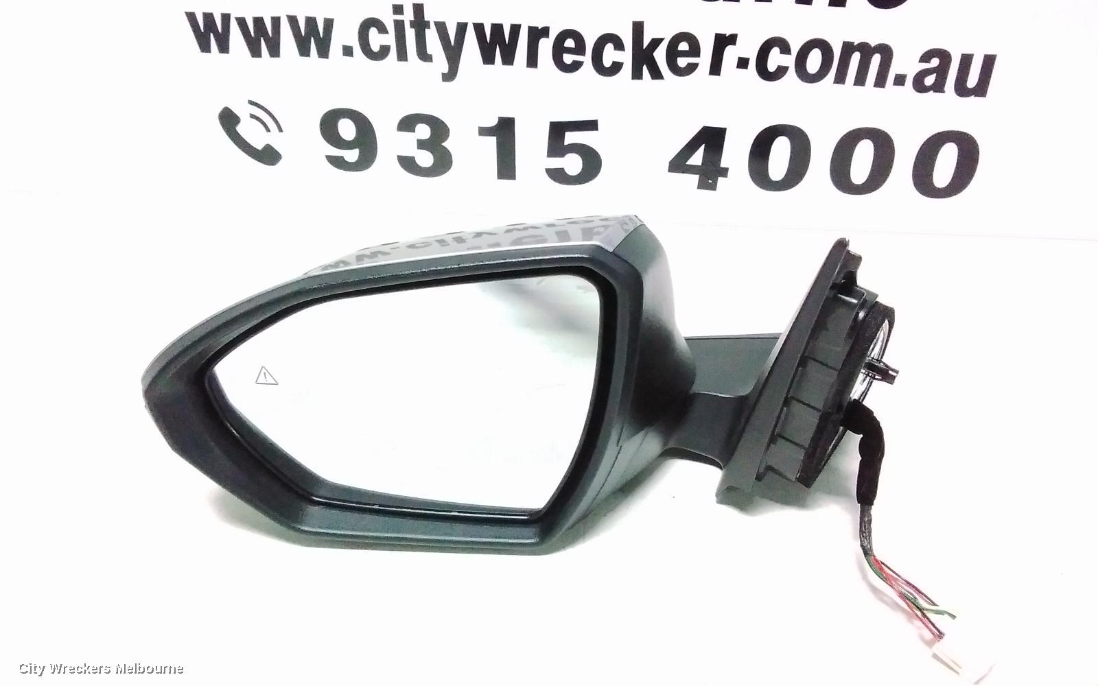HYUNDAI TUCSON LEFT DOOR MIRROR, NX4, W/ POWER FOLDING & HEATED TYPE, COLOUR CODED TYPE, 02/2021 ONWARDS