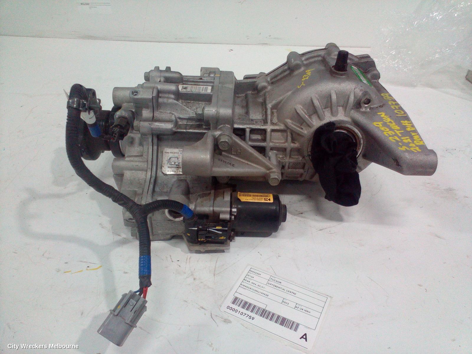 HYUNDAI TUCSON DIFFERENTIAL CENTRE, REAR, NX4, 02/2021 ONWARDS