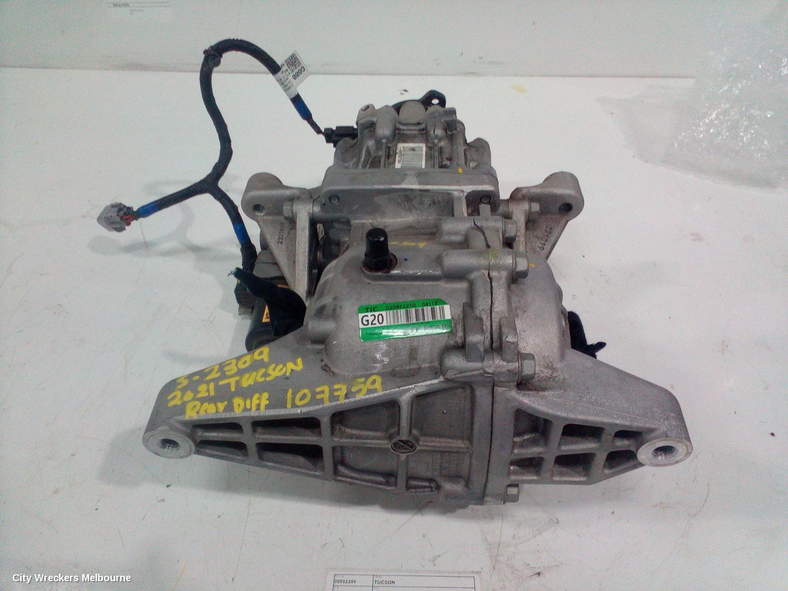 HYUNDAI TUCSON DIFFERENTIAL CENTRE, REAR, NX4, 02/2021 ONWARDS