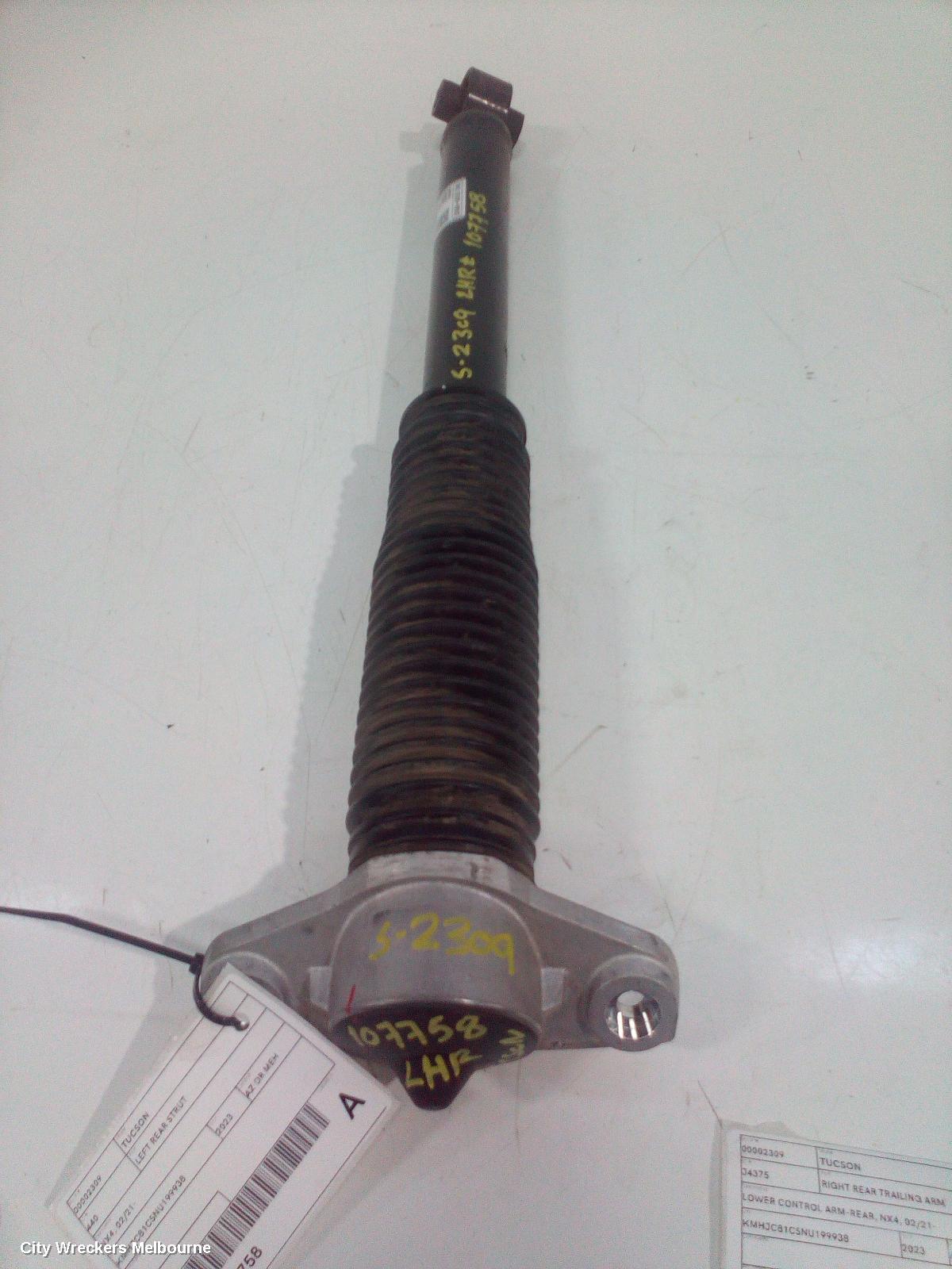 HYUNDAI TUCSON LEFT REAR STRUT, NX4, 02/2021 ONWARDS