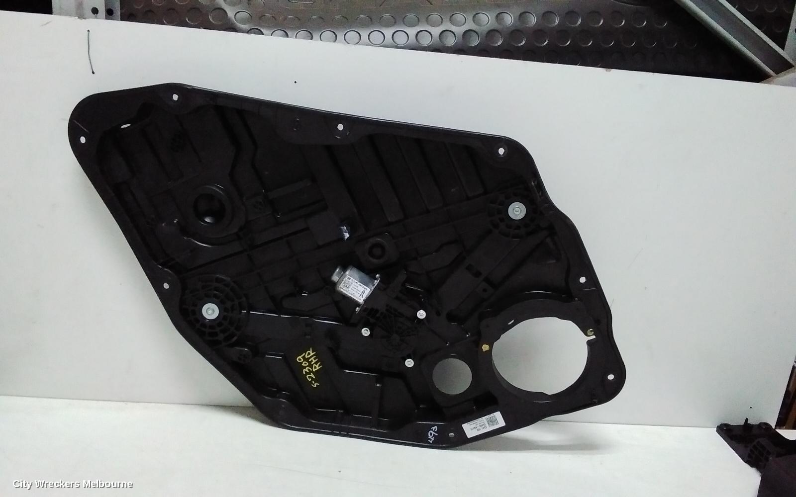 HYUNDAI TUCSON RIGHT REAR WND REG/MOTOR, NX4, DOOR REG ASSY (REG AND MOTOR), 02/2021 ONWARDS