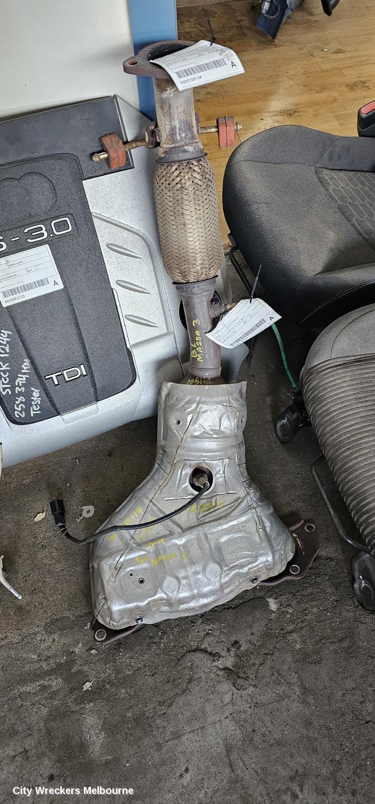 MAZDA 3 CATALYTIC CONVERTER, MANIFOLD-CAT TYPE, 2.0, PETROL, NON SKYACTIV, BL, 04/2009 - 10/2013