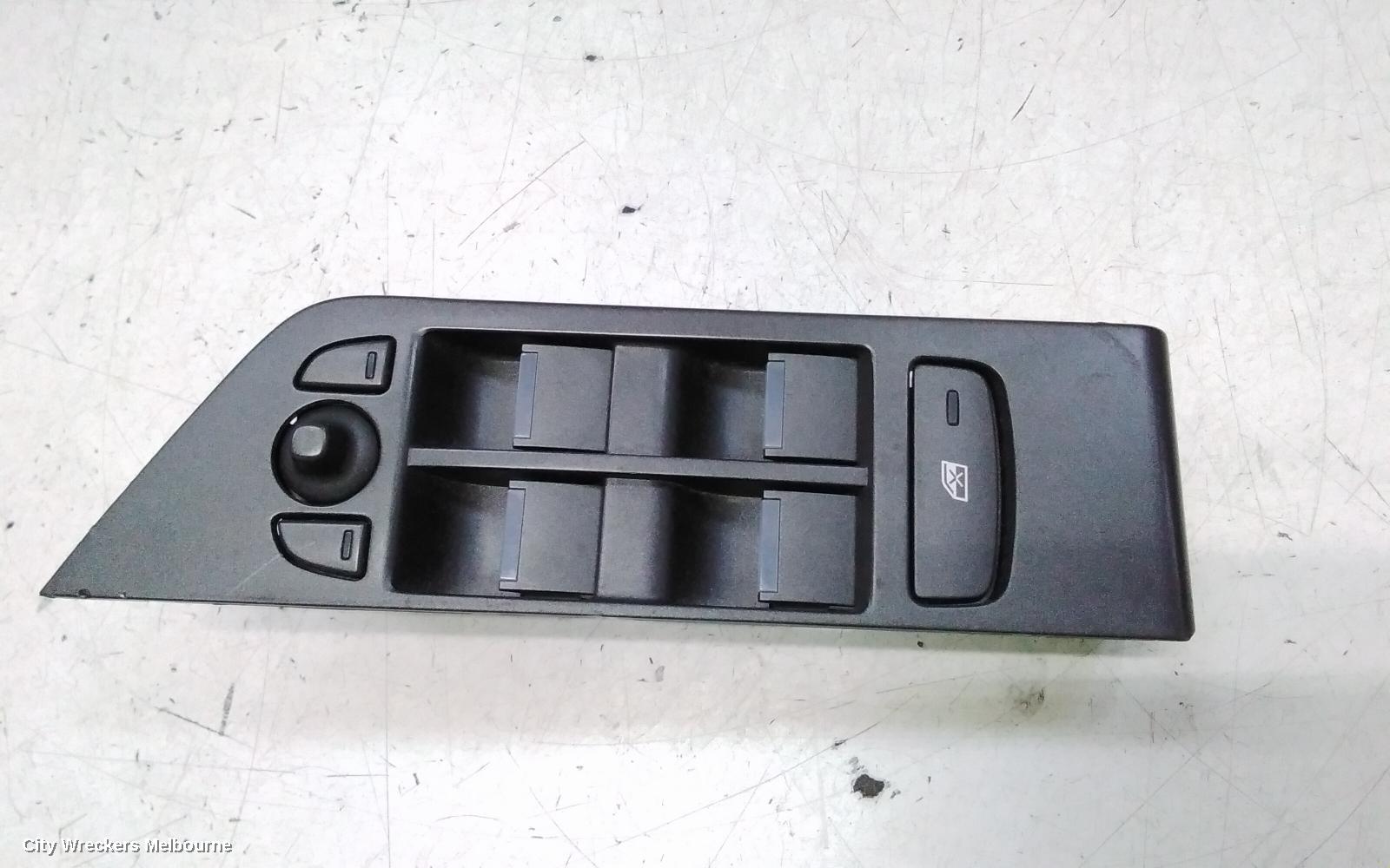 LAND ROVER RANGEROVER EVOQUE PWR DR WIND SWITCH, RH FRONT (MASTER SWITCH), L538, 5DR WAGON, 11/2011 - 01/2019