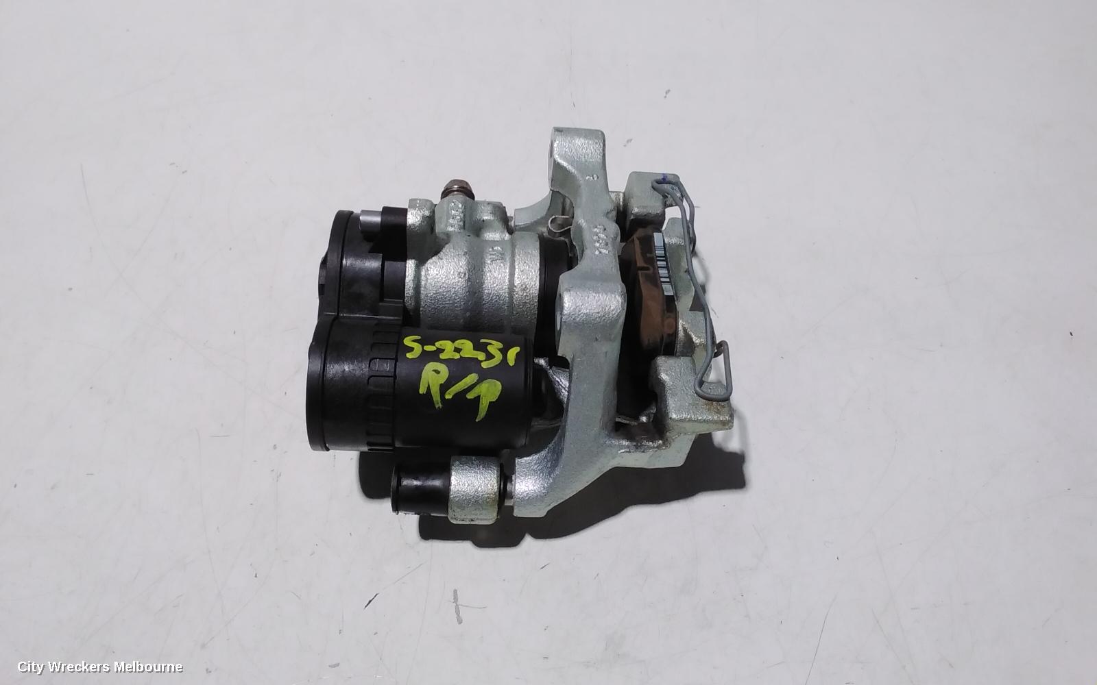 MAZDA MX30 CALIPER, RH REAR, DR, ELECTRIC PARK BRAKE, ELECTRIC TYPE, 11/2020 ONWARDS