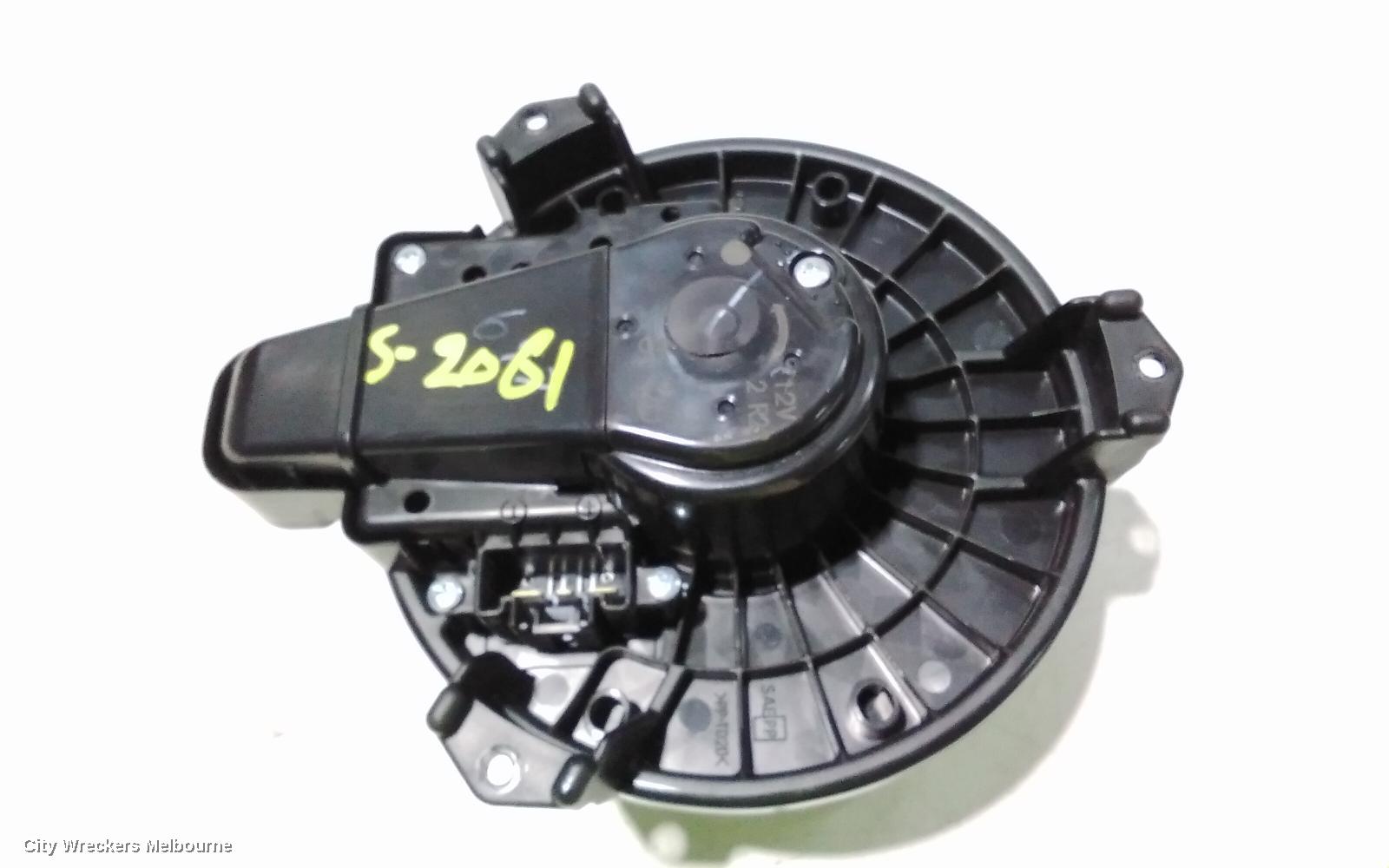 TOYOTA KLUGER HEATER FAN MOTOR, GSU40-GSU45, FRONT, 05/2007 - 02/2014