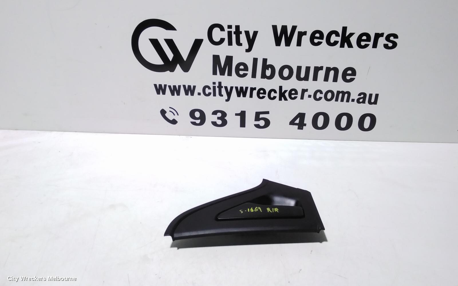 SUZUKI SWIFT DOOR HANDLE, RH REAR, OUTER, BLACK TYPE, AZ, 04/2017 ONWARDS
