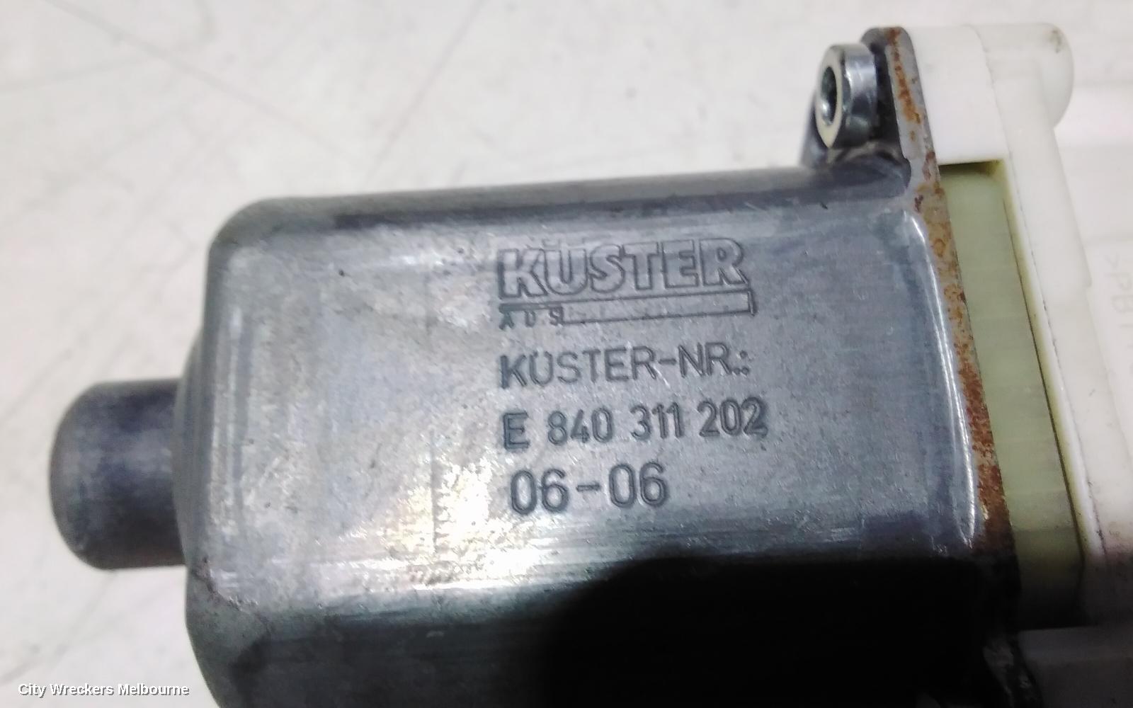 AUDI A3 LEFT FRONT WINDOW REG/MOTOR, 8P, 5DR HATCHBACK, 06/2004 - 04/2013