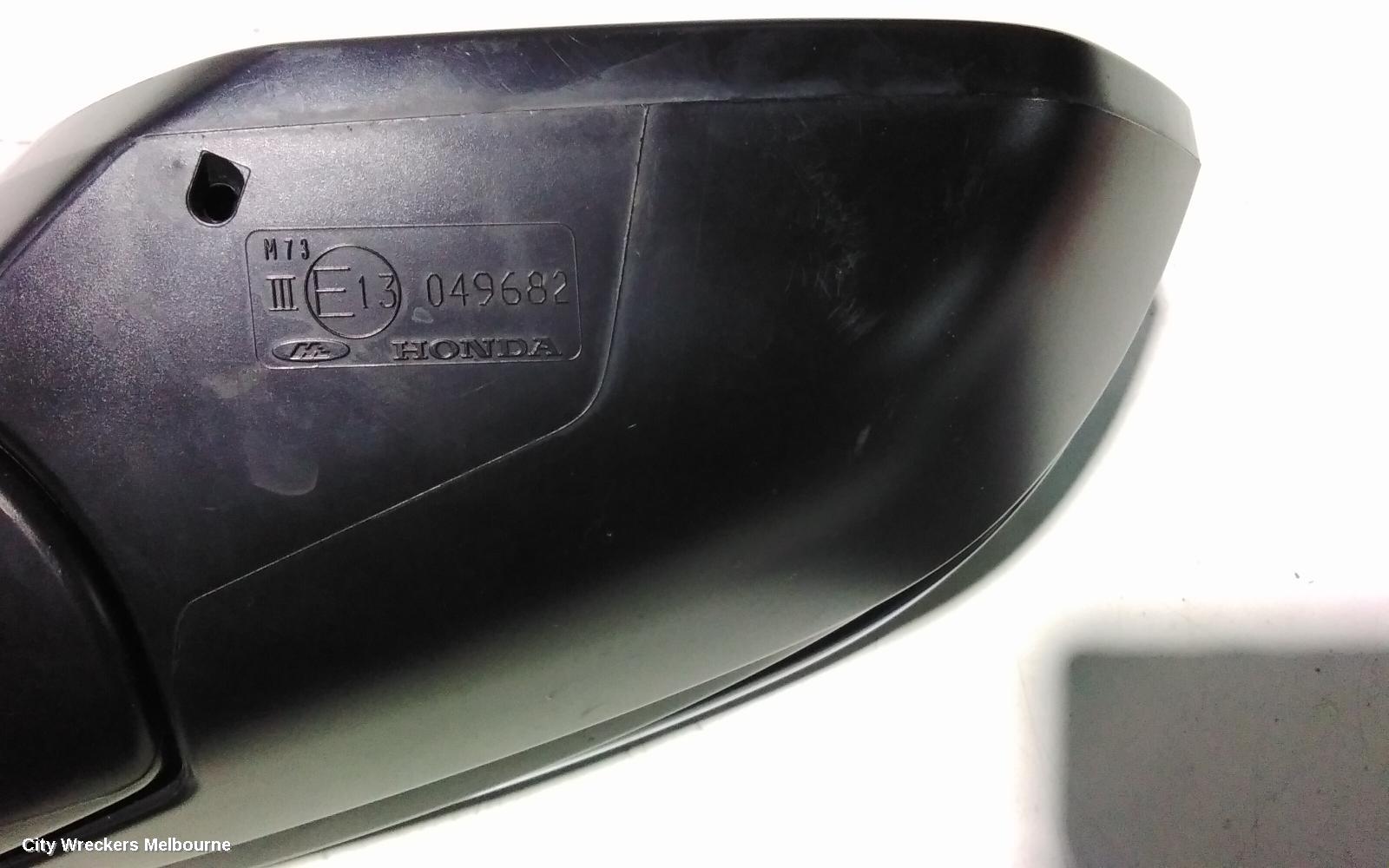 HONDA CIVIC RIGHT DOOR MIRROR, 10TH GEN, VTI-S, MANUAL FOLDING, W/ INDICATOR, 05/2016 - 08/2021