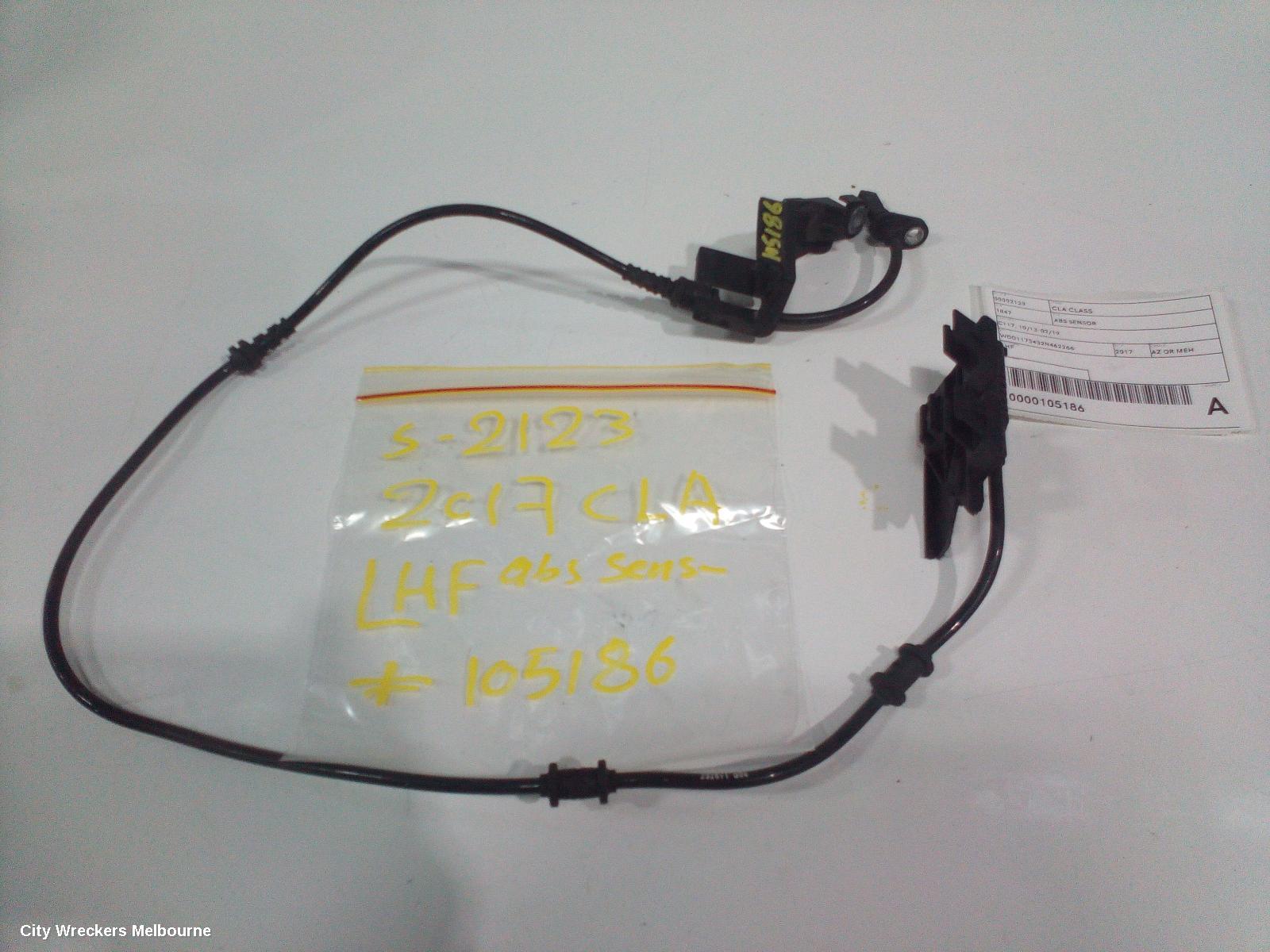 MERCEDES CLA CLASS ABS SENSOR, C117, 10/2013 - 02/2019