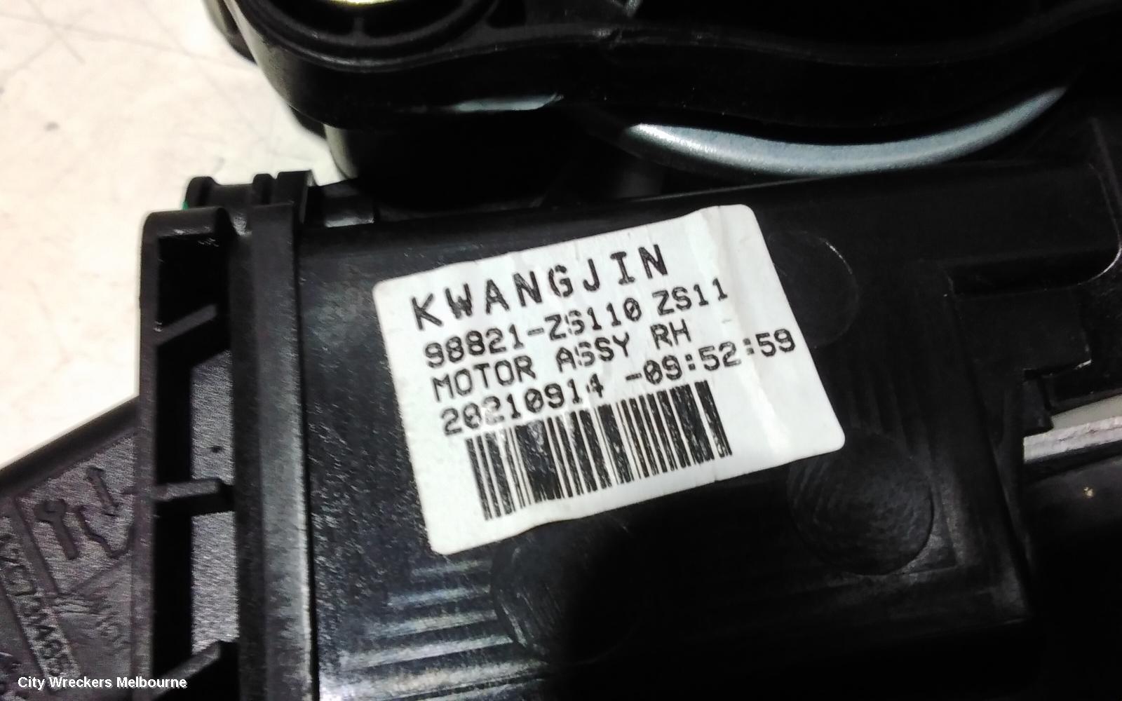 MG ZS RIGHT FRONT WINDOW REG/MOTOR, AZS1, 09/2017 - 06/2025