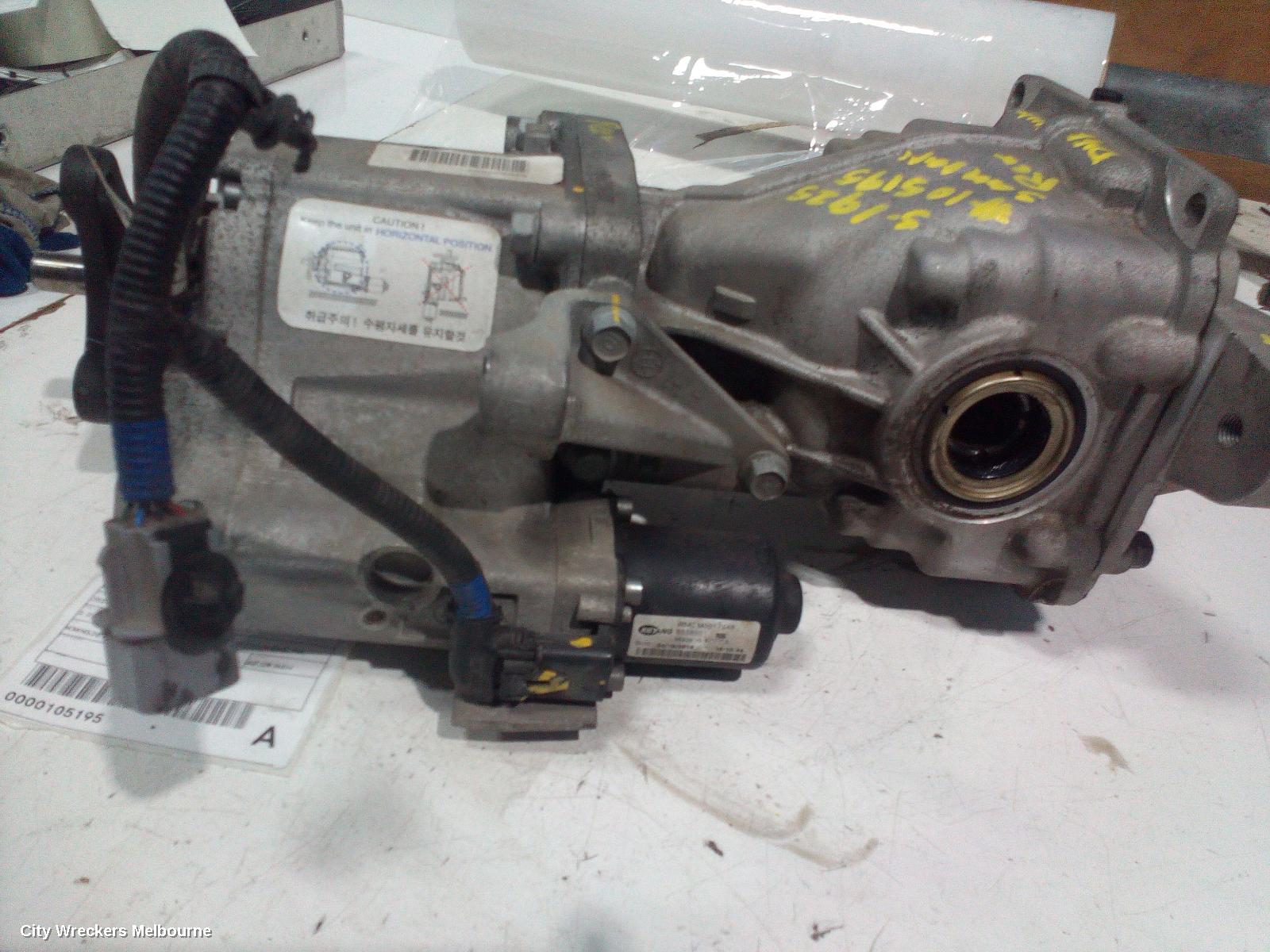 HYUNDAI SANTA FE DIFFERENTIAL CENTRE, 2.2, DIESEL, D4HB CODE, ELECTRIC DIFF COUPLING, TM, 03/2018 - 12/2020