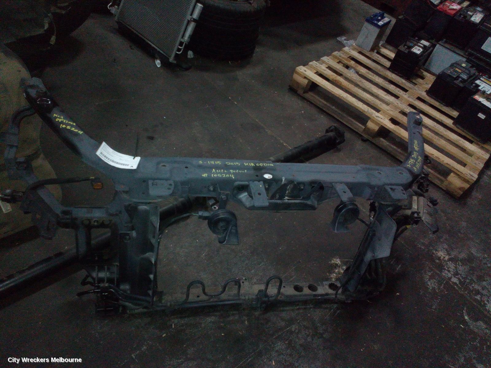 KIA OPTIMA RADIATOR SUPPORT, TF, 01/2011 - 10/2015
