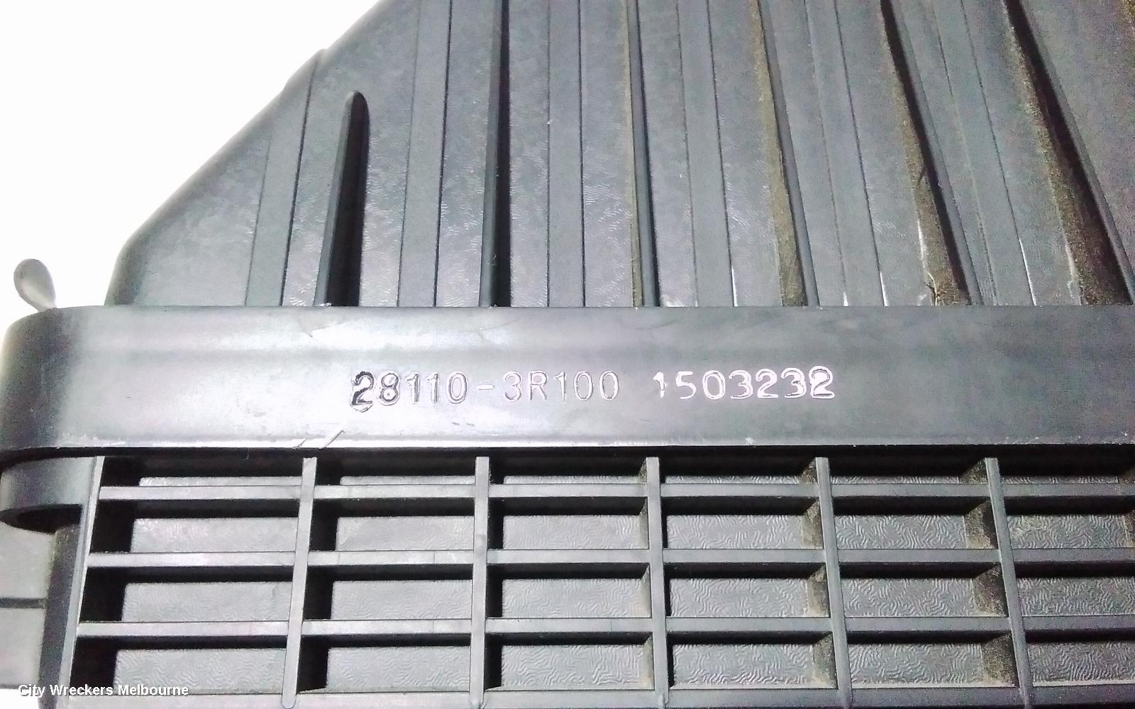 KIA OPTIMA AIR CLEANER/BOX, AIR CLEANER, TF, 01/2011 - 10/2015