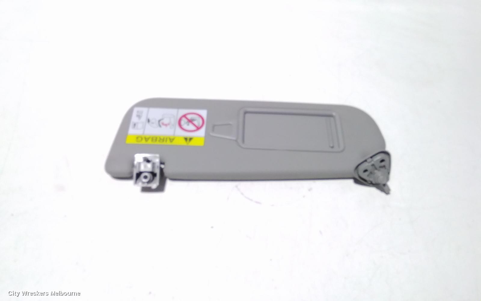 KIA OPTIMA SUNVISOR, TF, LH SIDE, 01/2011 - 10/2015