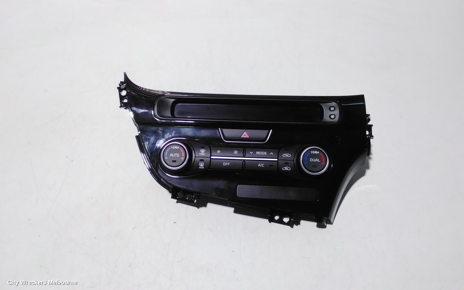 KIA OPTIMA HEATER/AC CONTROLS, TF, CLIMATE CONTROL TYPE, P/N 972502T480, 01/2011 - 10/2015