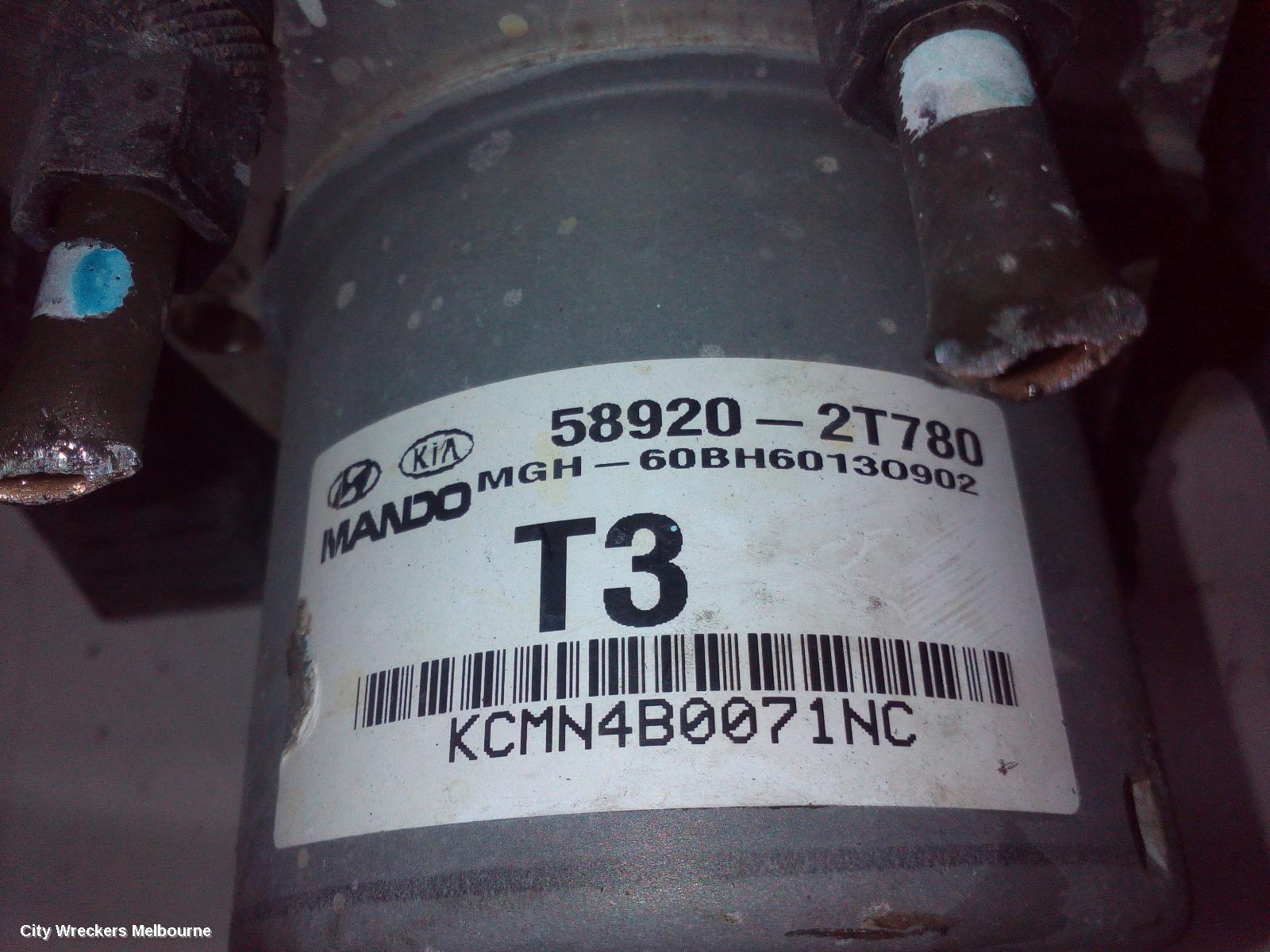 KIA OPTIMA ABS PUMP/MODULATOR, TF, 09/2013 - 10/2015