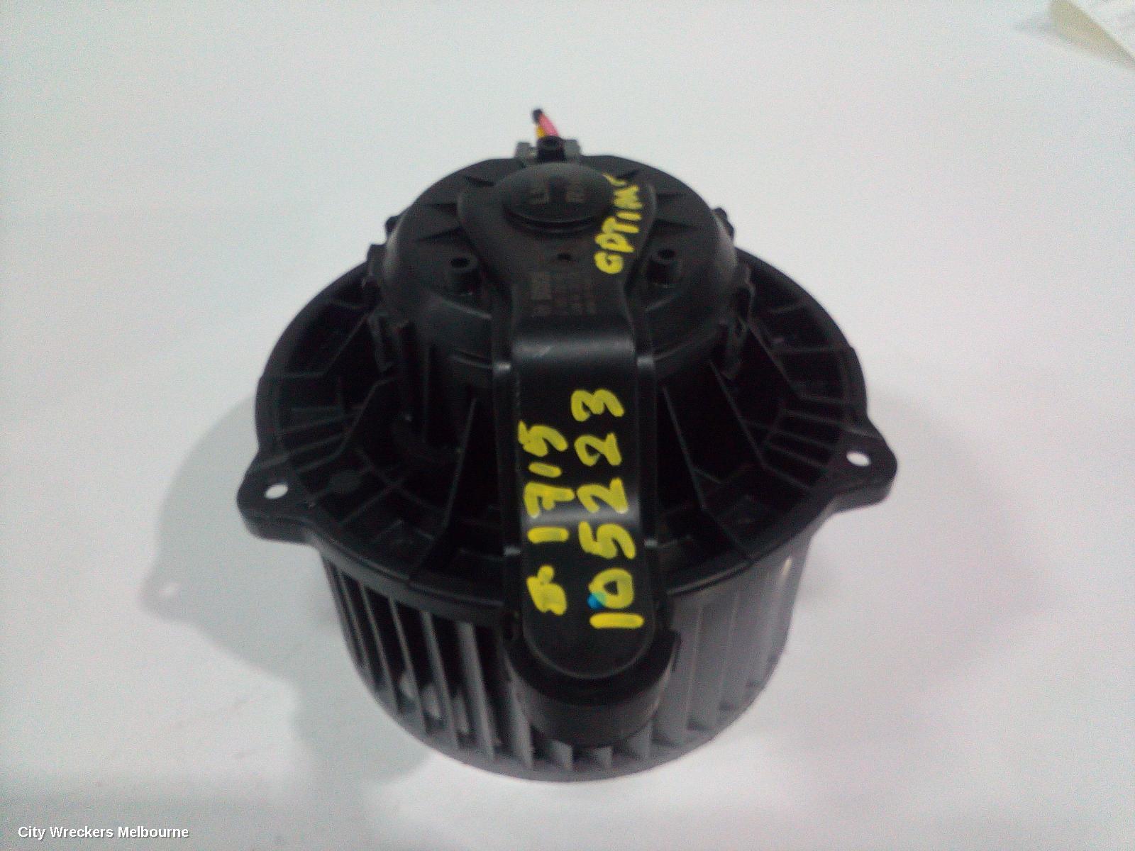 KIA OPTIMA HEATER FAN MOTOR, TF, 01/2011 - 10/2015