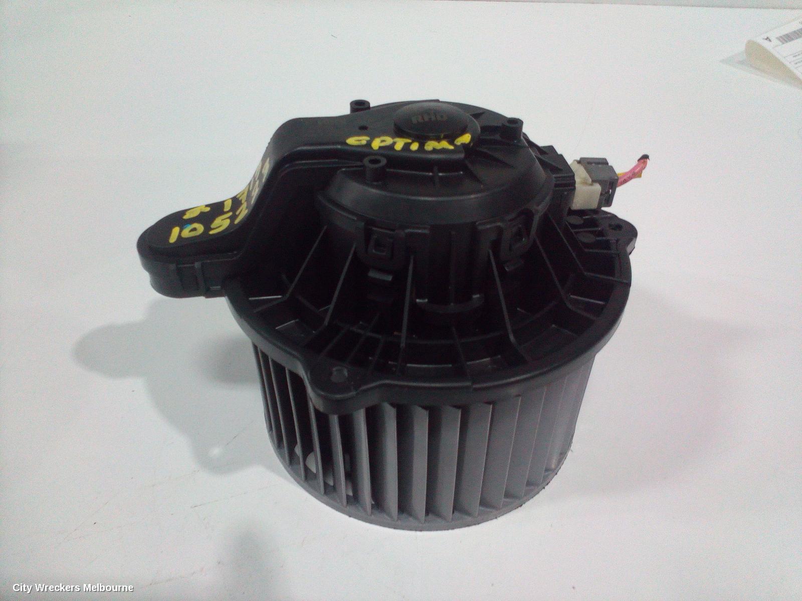 KIA OPTIMA HEATER FAN MOTOR, TF, 01/2011 - 10/2015
