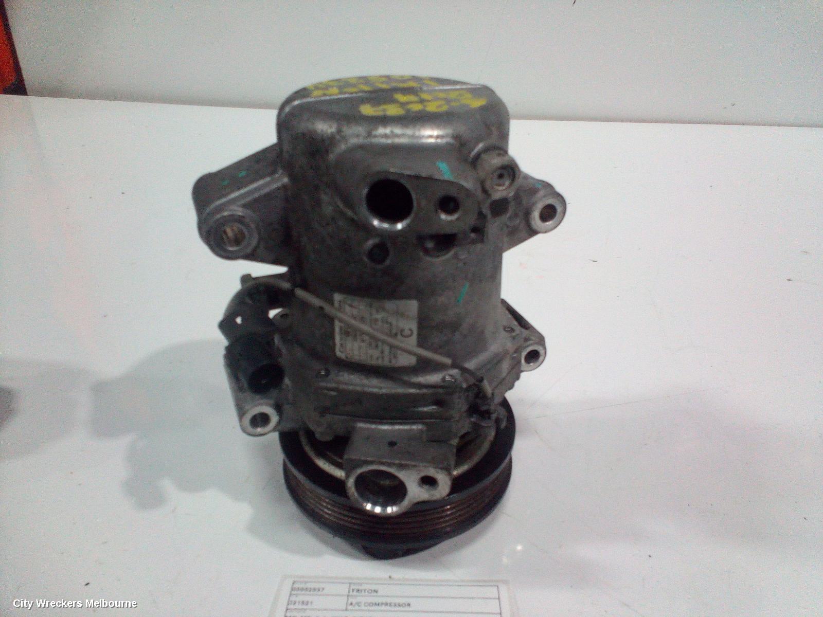 MITSUBISHI TRITON A/C COMPRESSOR, MQ-MR, 2.4, 4N15, DIESEL, 03/2015 ONWARDS