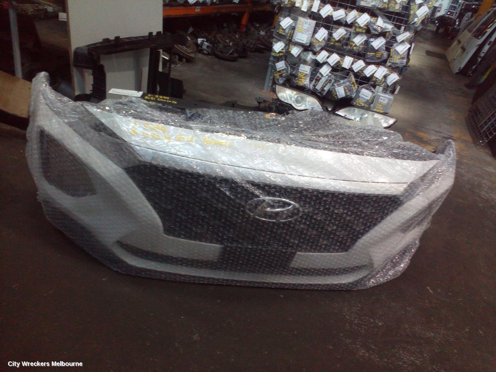HYUNDAI SANTA FE FRONT BUMPER, TM, ACTIVE, NON PARK SENSOR TYPE, 03/2018 - 09/2020
