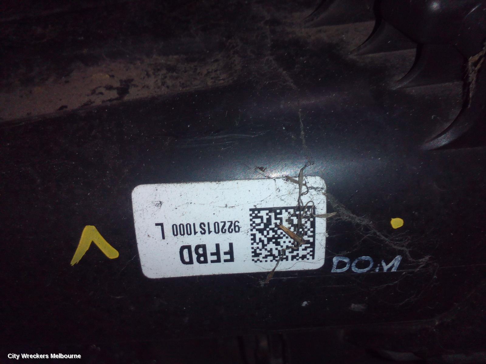 HYUNDAI SANTA FE FRONT BUMPER, TM, ACTIVE, NON PARK SENSOR TYPE, 03/2018 - 09/2020